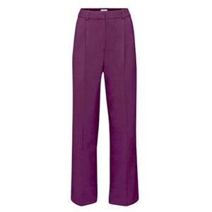 Babaton Aritzia Pleated Dewberry Deep Purple Wide
Leg Trousers